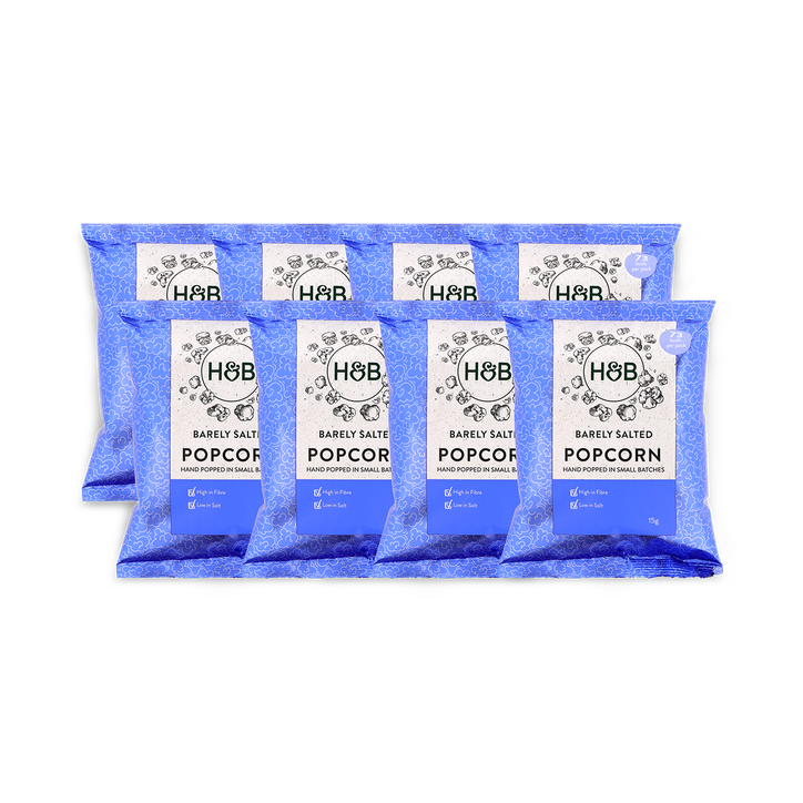 Holland & Barrett Barely Salted Popcorn 8x 15g